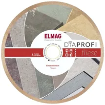 ELMAG DiaProfi-Diamantscheibe FLIESE 350 mm Bohrung: 30 mm