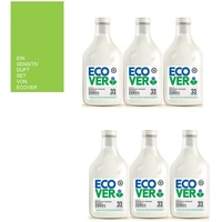 (1L|6,00) 6x1L Ecover Zero sensitiv Weichspüler 0% Parfüm Allergie vegan 198WL
