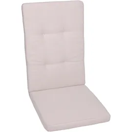 GO-DE Sesselauflage 120 x 50 x 7 cm beige 1 St.