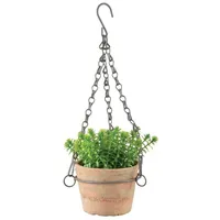 Esschert Design Vintage Terracottatopf mit Kette