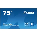 Iiyama ProLite LH7575UHS-B1AG 75" schwarz
