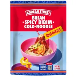 KOREAN STREET Busan Spicy Bibim Kalt Nudeln 162.5g
