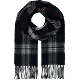Fraas Modeschal Cashmink® Scarf with FRAAS Plaid blau