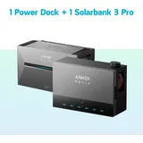 Anker SOLIX Power Dock Multisystem mit Solarbank 3 E2700 Pro, 0% MwSt. 2,688kWh