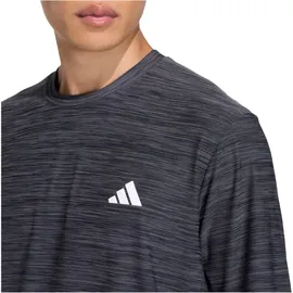adidas Workout Essentials Flex T-Shirt, mit Label-Print, Black L