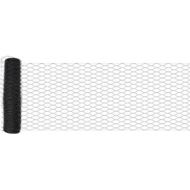 vidaXL Zaunpfosten 10 x 940 cm Grau/Stahl