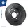 Rotinger Bremsscheibe GRAPHITE DRILLED & SLOTTED PLUS RT 1915-GL T5