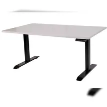 Szagato Schreibtisch elektrisch höhenverstellbar BxTxH: 120x80x(64,5-129,5)cm anthrazit, mit Memory-Funktion inkl. Tischplatte Stärke 2,5 cm