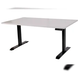 Szagato Schreibtisch elektrisch höhenverstellbar BxTxH: 120x80x(64,5-129,5)cm anthrazit, mit Memory-Funktion inkl. Tischplatte Stärke 2,5 cm