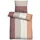 biberna ORIENTA Gestreift Rot 135 x 200 cm + 80 x 80 cm