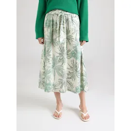 s.Oliver Faltenrock Damen Floral Grün 40