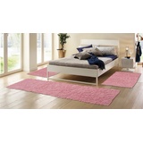 Böing Carpet Bettumrandung »Flokati 1500 g«, (3 tlg.), rosa
