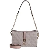 GUESS Zamira Top Zip Shoulder Bag Orchid Logo - Einheitsgröße