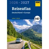 Adac Reiseatlas 2026/2027 Deutschland 1:200.000, Europa 1:4,5 Mio.