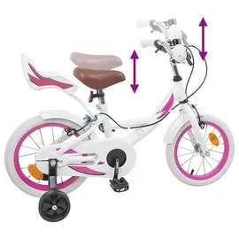 vidaXL Kinderfahrrad 12 Zoll Farbe weiß