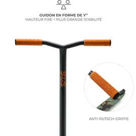 Kinderkraft Solis Scooter für Kinder Klassischer Roller Grün