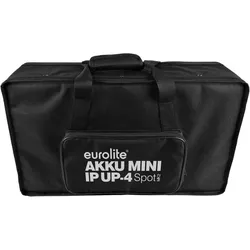 EUROLITE Tasche für 6x AKKU Mini IP UP-4 QCL Spot MK2 - Nylon-Tragetasche
