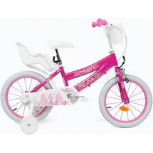 HUFFY Corporation Children`s bicycle 16" Huffy 21851W Princess - Rosa/Weiß