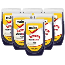 MOLTO S.O.S easy Wandfarbe weiß matt 0,18 l