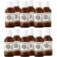 Senagold Schüssler Salze 12er Set Globuli Nr. 1-12, 12x50 g