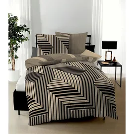 KAEPPEL Bettwäsche Escape gold 155x220 cm + 80x80 cm)