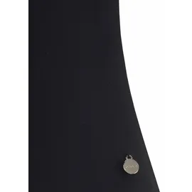 LASCANA Badeanzug, mit gekreuzten Bändern im Rücken und Shaping-Effekt, Gr. 42, Cup D, schwarz, , 589232-42 Cup D