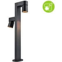 Paulmann LED Pollerleuchte Kimu Aluminium 44,9 cm 2x7,8W 720lm anthrazit