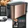 Arendo Frühstücksset 2-teilig, 1,5L Wasserkocher Edelstahl, 1500W Langschlitz Toaster FRUKOST, Kupfer - Kupfer