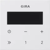 Gira 248003 Bedienaufs. UP-Radio RDS System 55 Reinweiß