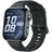 BT 48 mm Titangehäuse Silber Fluorelastomerarmband Black