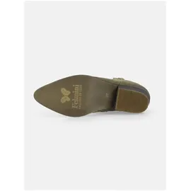 felmini wide fit Stiefelette Stiefelette Veloursleder - Grün - 36