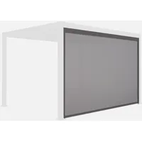 Sweeek Grauer Store für bioklimatische Pergola Triomphe - 3x4