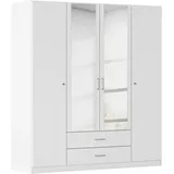 Rauch Bergheim Kleiderschrank 181 x 54 x 197 cm weiß