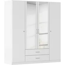 Rauch Bergheim Kleiderschrank 181 x 54 x 197 cm weiß