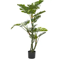 Beliani Kunstpflanze Monstera Plant 135 cm