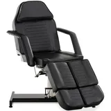 deluke Kosmetikliege SOEST hydraulisch 64x185x125cm, Kunstleder, Schwarz Massageliege Tattooliege