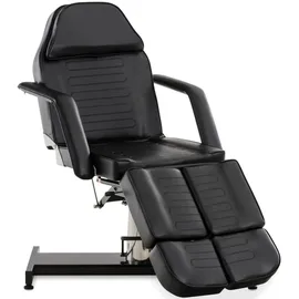 deluke Kosmetikliege SOEST hydraulisch 64x185x125cm, Kunstleder, Schwarz Massageliege Tattooliege