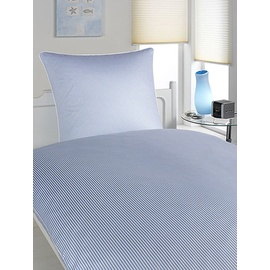 ELEGANTE Hamburger Streifen blau-weiß 80 x 80 cm