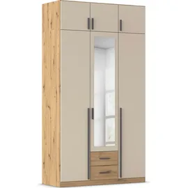 Rauch Wäscheschrank GAMMA 136 x 248 x 54 cm Eiche artisan/Champagner