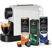 Tchibo 	Cafissimo pure plus white inkl. 30 Kapseln
