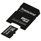 Transcend microSDHC Class 10 + SD-Adapter 16 GB