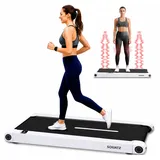 SQUATZ Walking Pad Laufband mit Vibrationsplatte, klappbares Laufband für Zuhause und Home Office, Fernbedienung, LED Display, leiser Motor, bis 120 kg