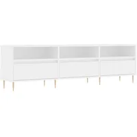 VidaXL TV-Schrank Weiß 150x30x44,5 cm Holzwerkstoff