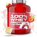 Scitec Nutrition 100% Whey Protein Professional Erdbeere-Weiße-Schokolade Pulver 2350 g
