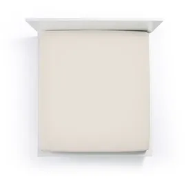 Formesse Spannbettlaken Jersey-Baumwolle 120 x 200 - 130 x 220 cm grau