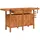 vidaXL Werkbank mit Schubladen Schraubstöcken 162x62x83 cm Akazienholz