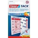 Tesa Tack XL transparent, 3cm2, 36 Stück (59404)