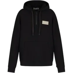 EA7 Unisex. 7X000080_AF14570 Sweatshirt mit spezieller Passform schwarz (XXL), Lässig, Sportlich, Multisport, Polyester
