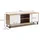 Vicco Nizza TV-Lowboard 150 x 55,2 cm Weiß/Holzwerkstoff