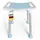 Floordirekt Duschhocker Nora Höhenverstellbar Aluminium-Rahmen rutschfest bis 136 kg